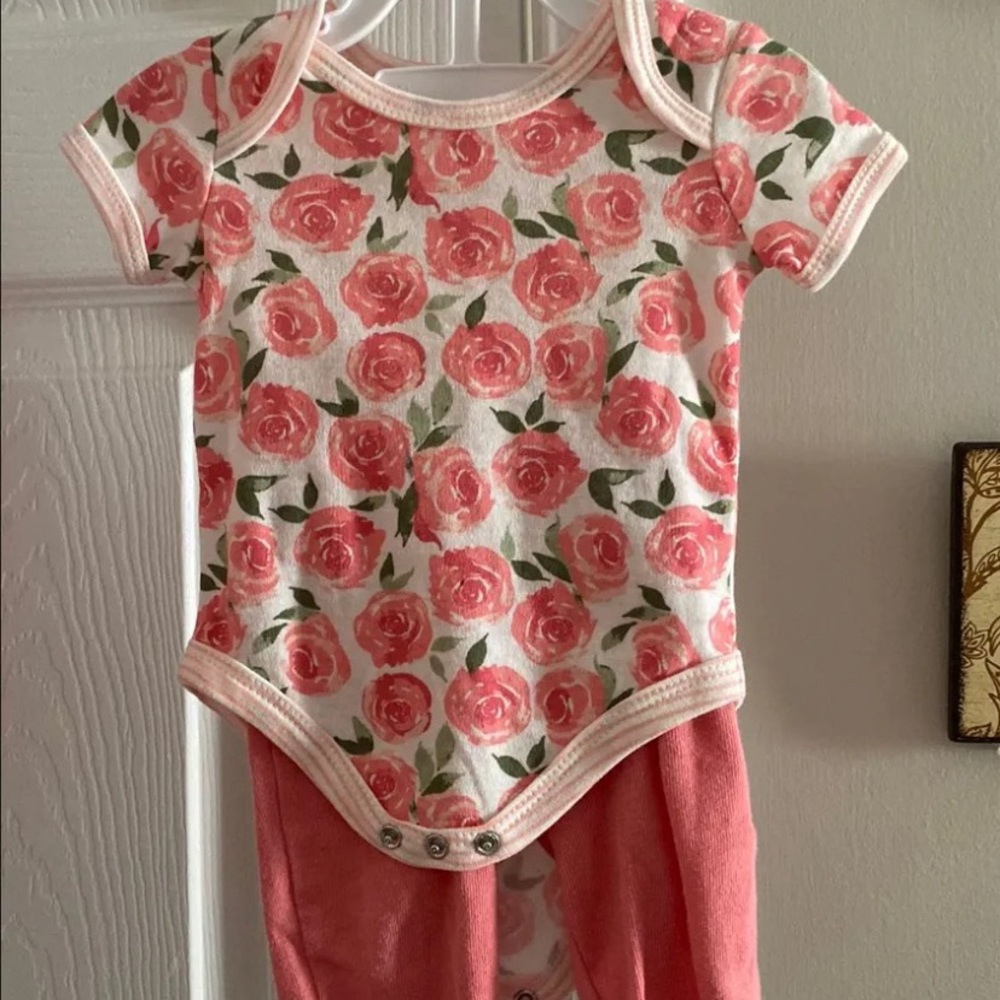 Floral Pink Kids Matching Set